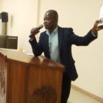 Dr Steve Manteaw- Doing the launch of the CSOs Policy Briefs and giving of closing remarks