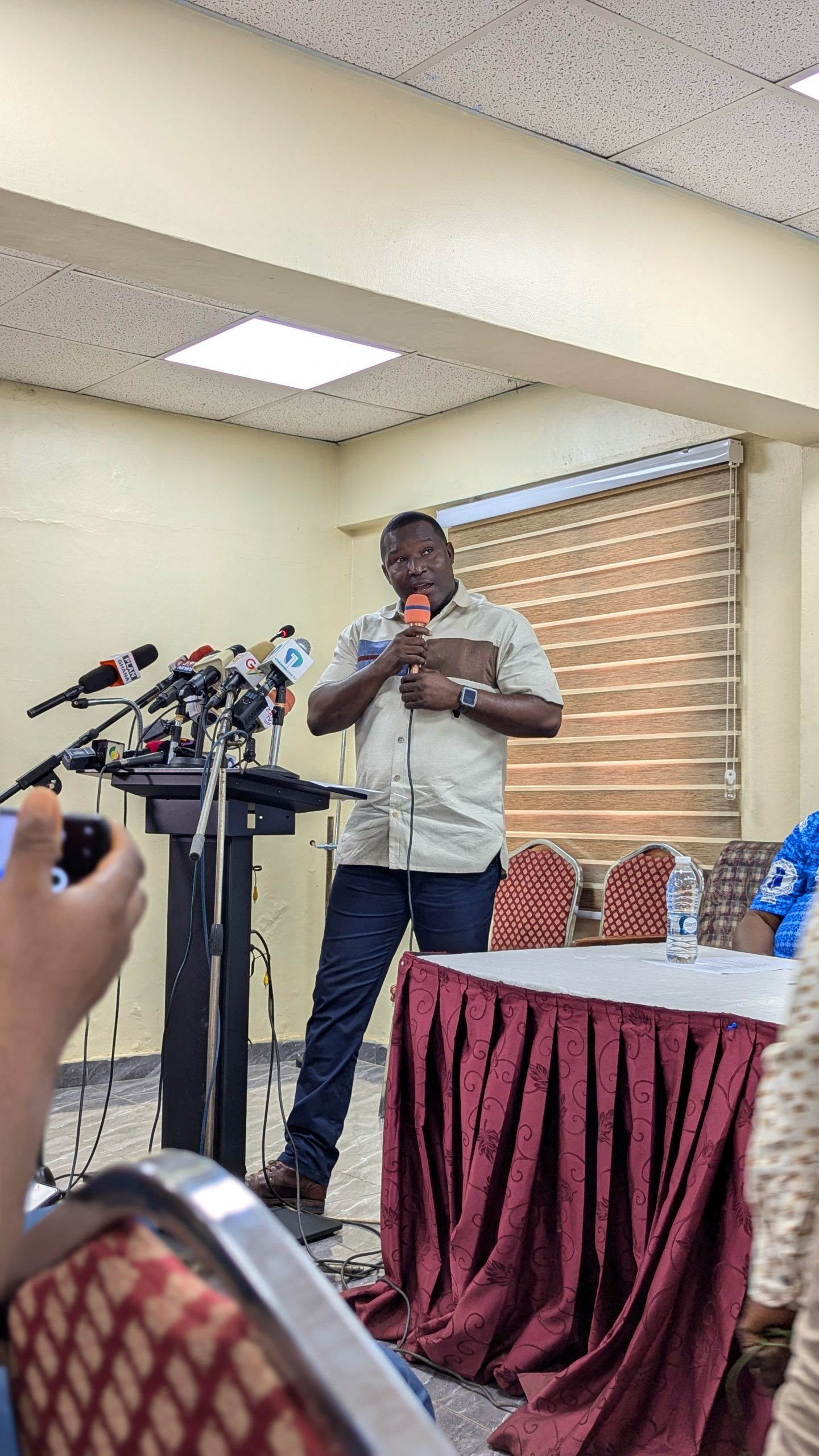 Joint Civil Force Against Galamsey Press Conference